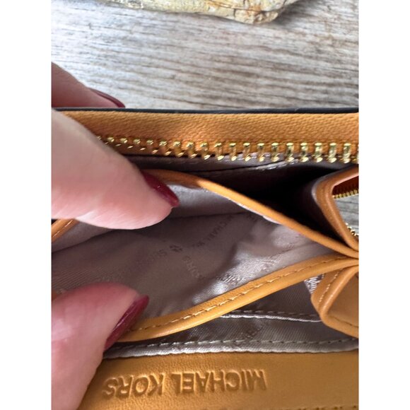 Michael Kors Medium ZA Card Case Wallet Cider - Picture 5 of 7